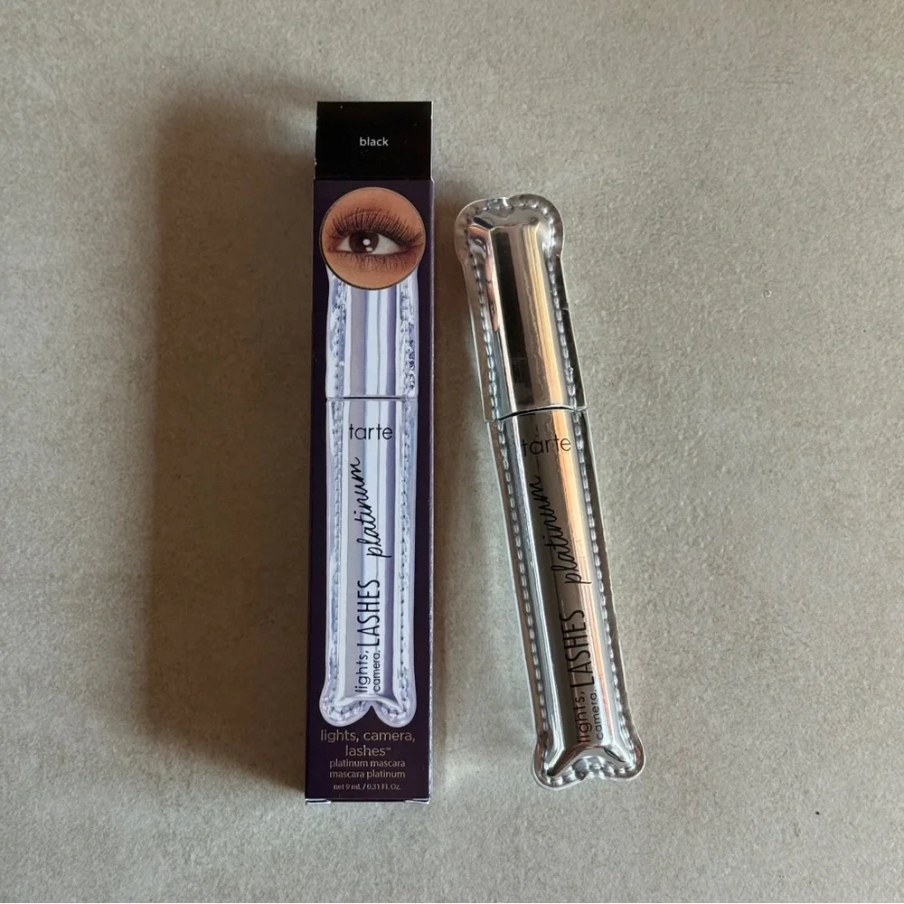 Tarte Lights Camera Lashes Platinum Mascara in Black – Limited Edition